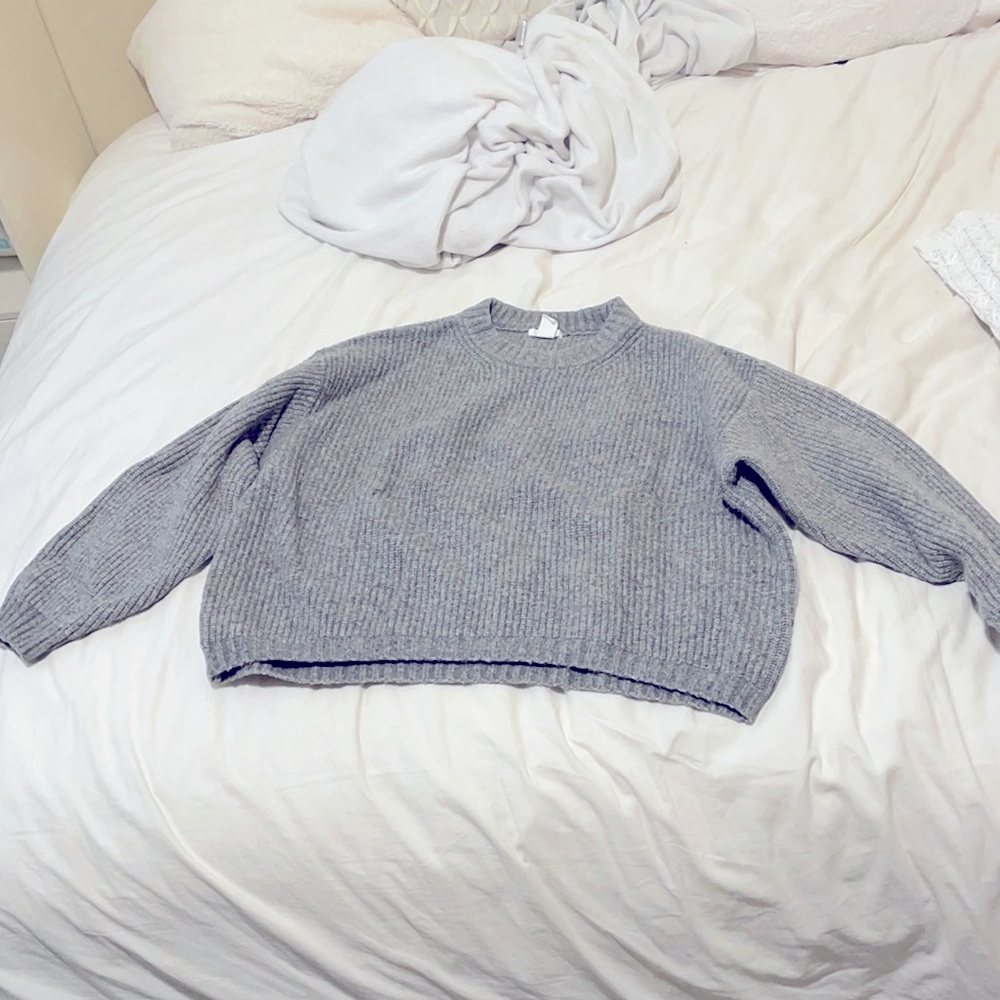 Crew Neck Knitted Sweater